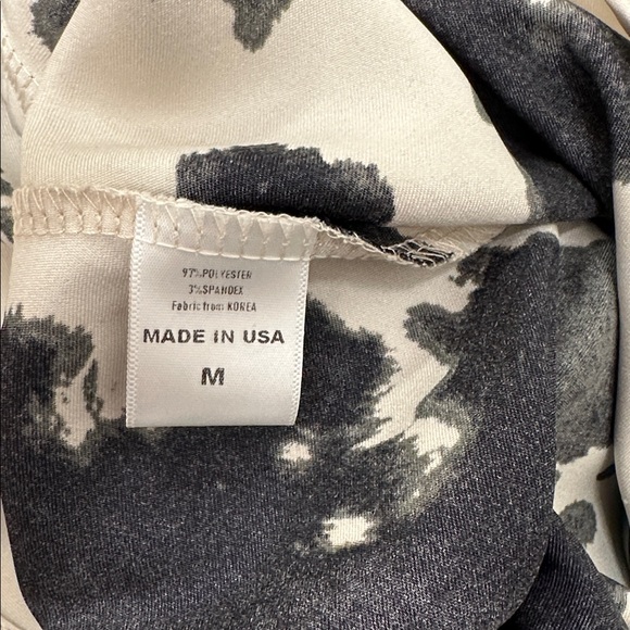 Renee C. Black and White Satin Skirt - Picture 7 of 7